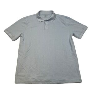 Marc New York Polo Shirt Mens Medium Lt Blue Short Sleeve‎ Classic Fit